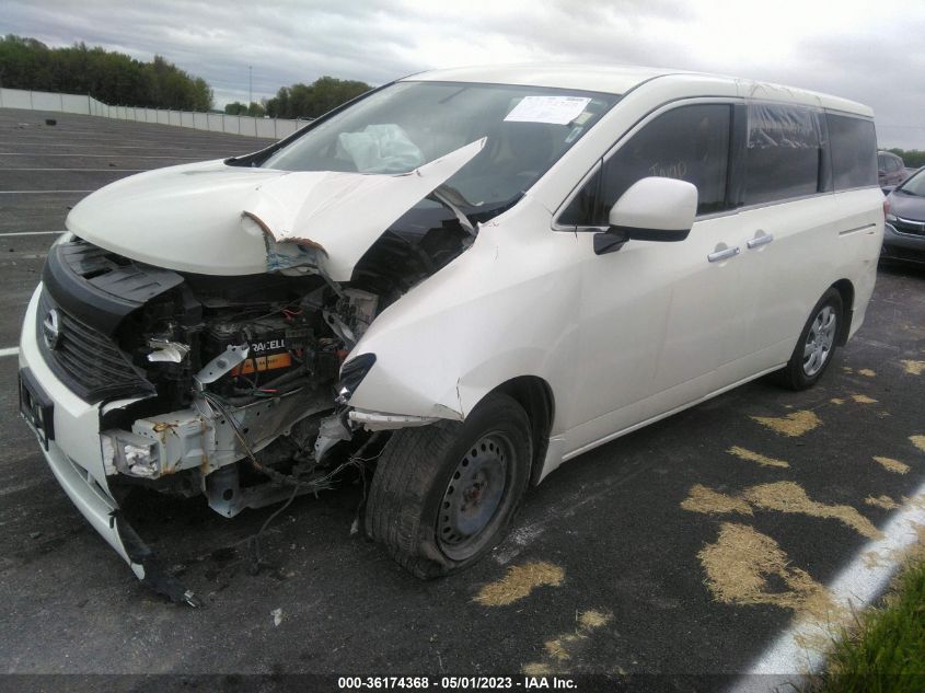 2016 NISSAN QUEST S - JN8AE2KP4G9157536