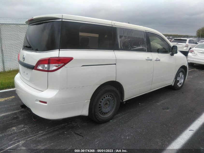 2016 NISSAN QUEST S - JN8AE2KP4G9157536