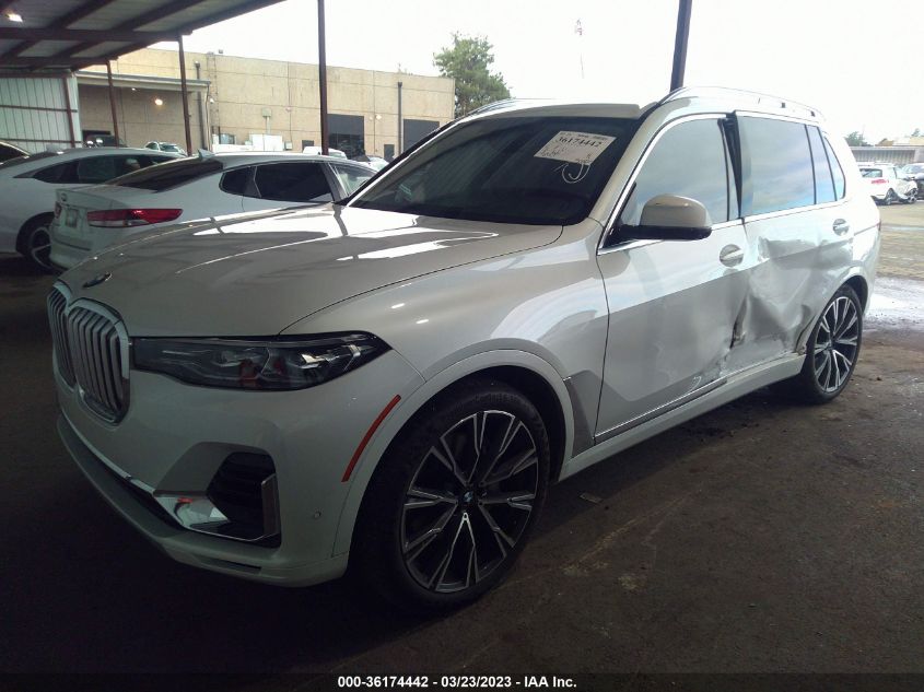 2022 BMW X7 XDRIVE40I - 5UXCW2C00N9M65107