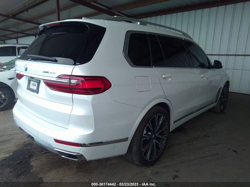 2022 BMW X7 XDRIVE40I - 5UXCW2C00N9M65107