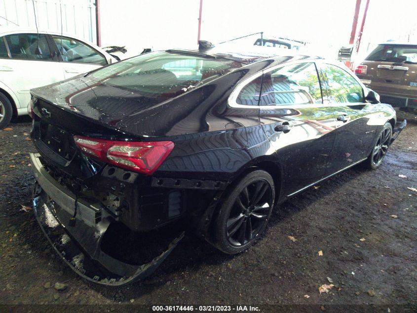 2021 CHEVROLET MALIBU LT - 1G1ZD5ST1MF021824