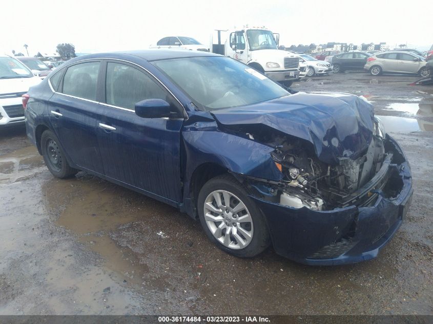 2016 NISSAN SENTRA S - 3N1AB7AP2GY248482