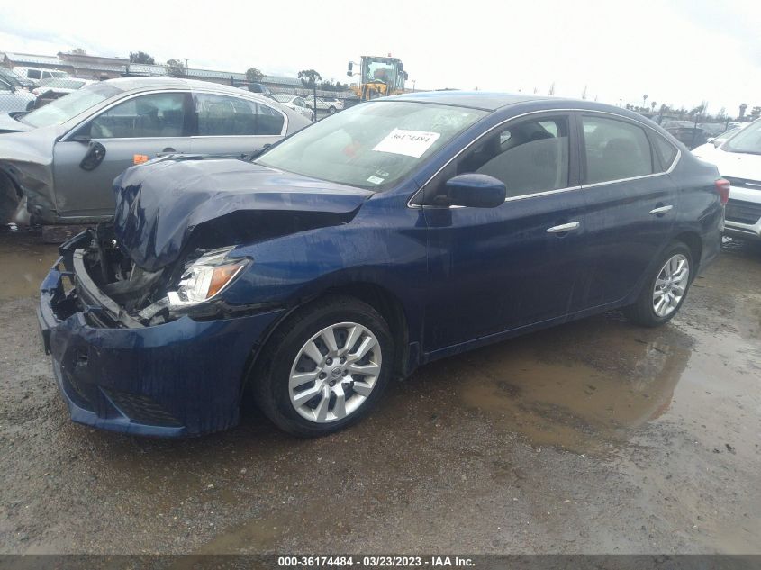 2016 NISSAN SENTRA S - 3N1AB7AP2GY248482