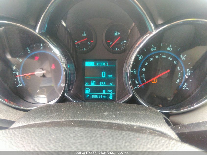 2013 CHEVROLET CRUZE 1LT - 1G1PC5SB4D7127552