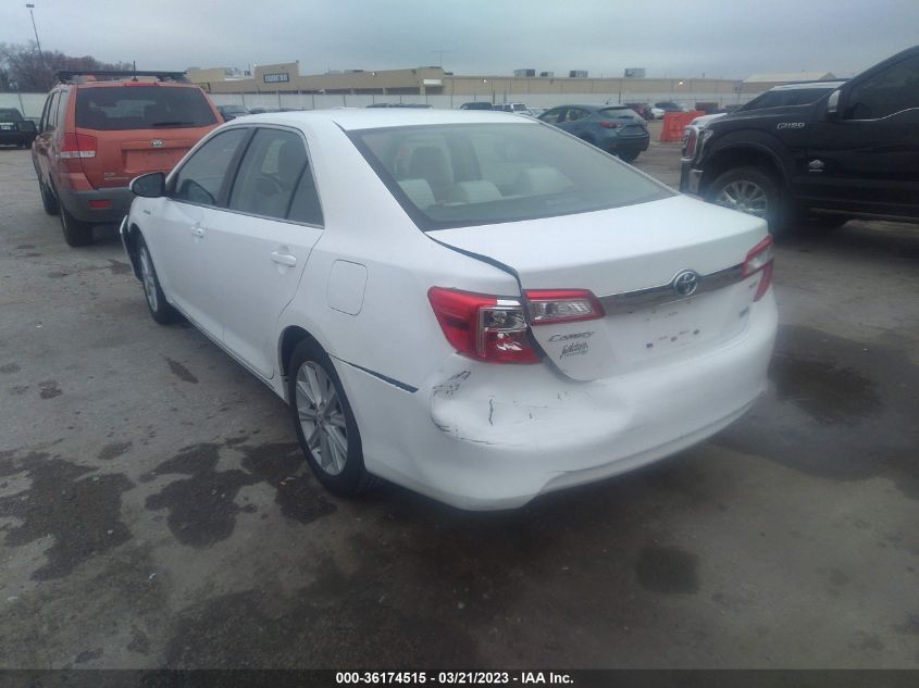 2013 TOYOTA CAMRY HYBRID LE/XLE - 4T1BD1FK3DU063938