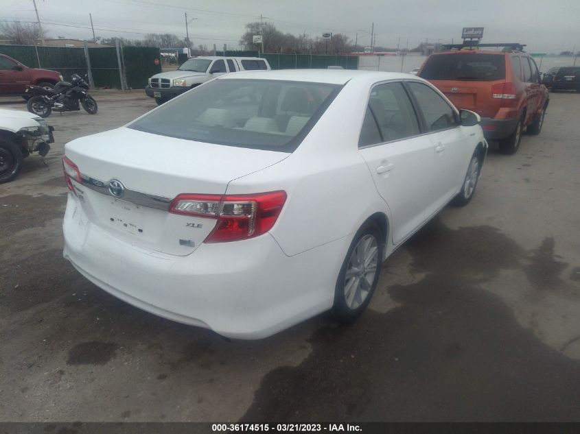 2013 TOYOTA CAMRY HYBRID LE/XLE - 4T1BD1FK3DU063938