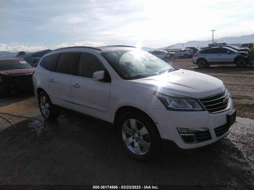 2014 CHEVROLET TRAVERSE LTZ - 1GNKVJKD7EJ332364