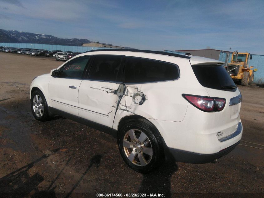 2014 CHEVROLET TRAVERSE LTZ - 1GNKVJKD7EJ332364