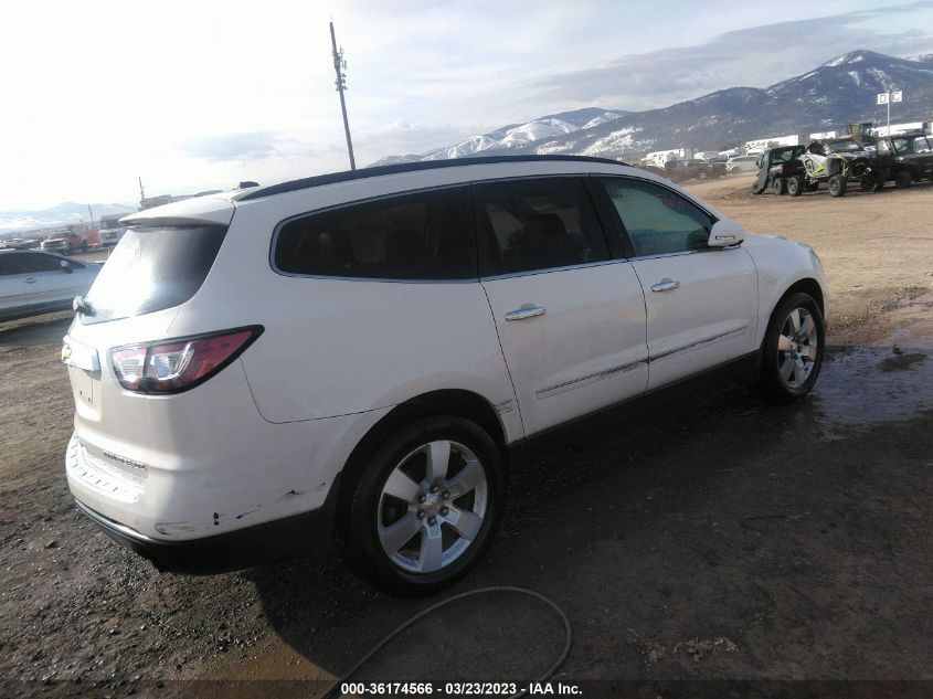 2014 CHEVROLET TRAVERSE LTZ - 1GNKVJKD7EJ332364