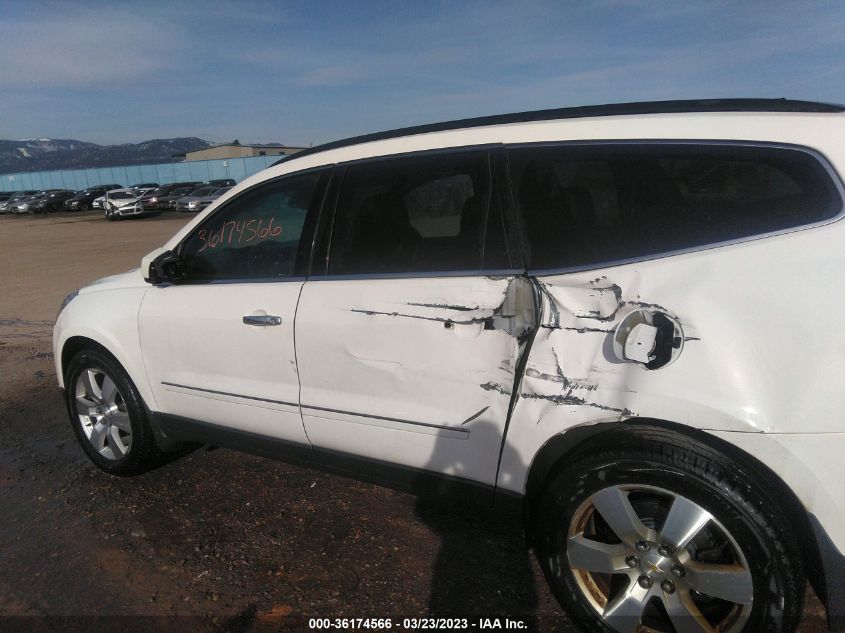 2014 CHEVROLET TRAVERSE LTZ - 1GNKVJKD7EJ332364