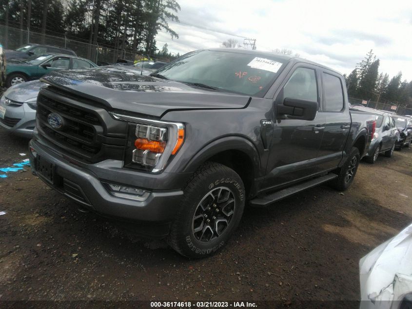 2021 FORD F-150 XLT - 1FTEW1EP2MFA70232