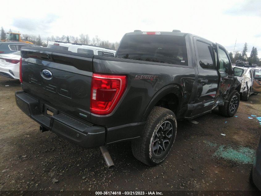 2021 FORD F-150 XLT - 1FTEW1EP2MFA70232