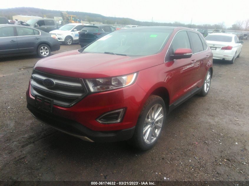 2FMPK3K81HBB72928 2017 FORD EDGE, photo no. 2