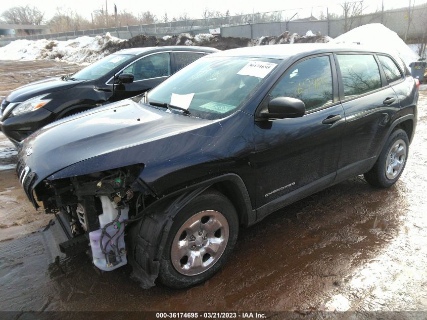 2014 JEEP CHEROKEE SPORT - 1C4PJMAB2EW233286