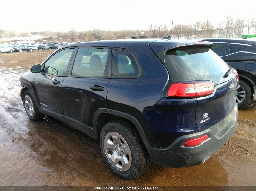 2014 JEEP CHEROKEE SPORT - 1C4PJMAB2EW233286