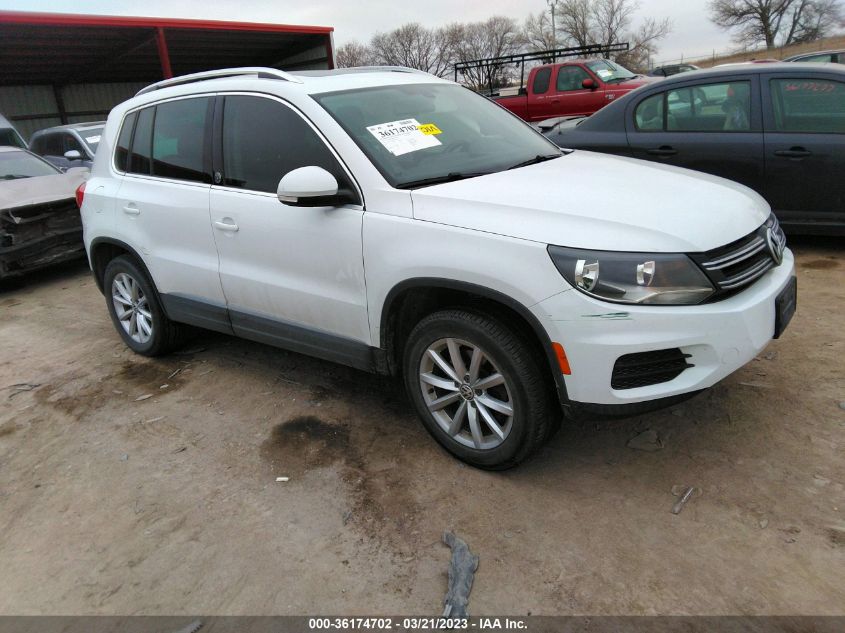 2017 VOLKSWAGEN TIGUAN WOLFSBURG EDITION - WVGSV7AX2HK014945