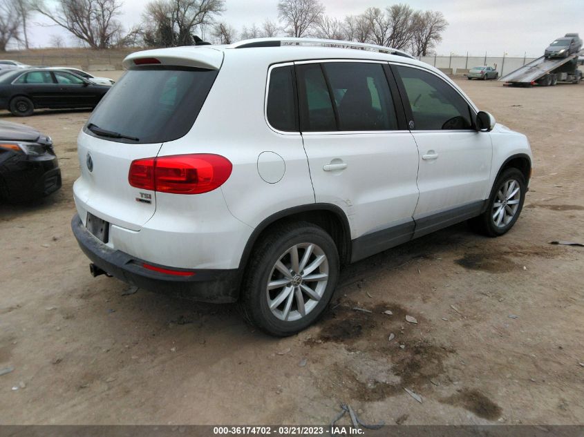 2017 VOLKSWAGEN TIGUAN WOLFSBURG EDITION - WVGSV7AX2HK014945