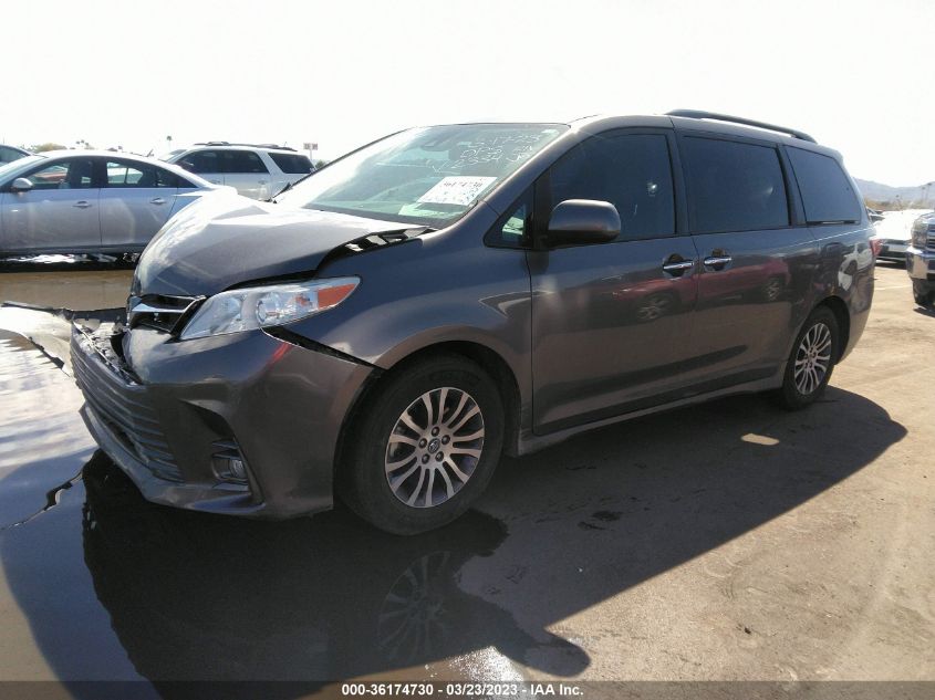 2019 TOYOTA SIENNA XLE AUTO ACCESS - 5TDYZ3DC7KS982334