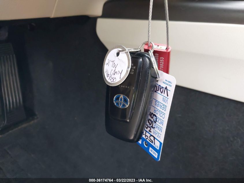 2021 TOYOTA CAMRY HYBRID LE - 4T1C31AK9MU561950