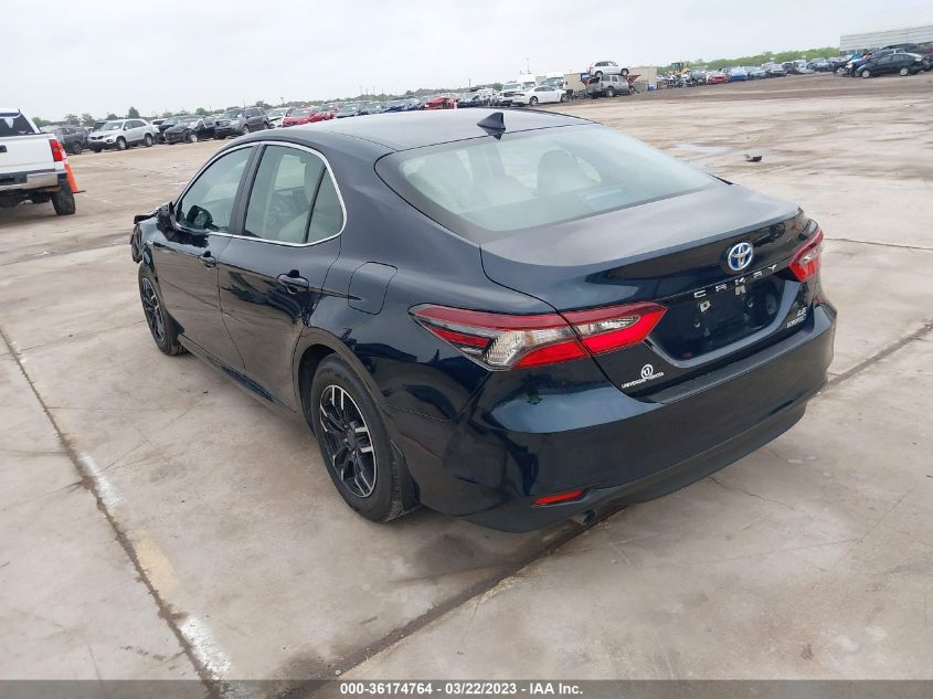 2021 TOYOTA CAMRY HYBRID LE - 4T1C31AK9MU561950