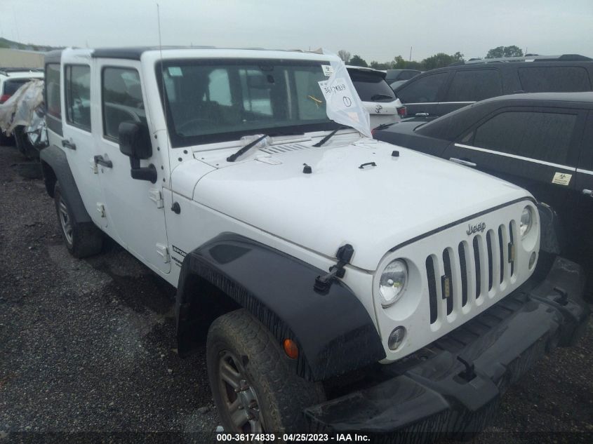 2016 JEEP WRANGLER UNLIMITED SPORT RHD - 1C4BJWKG9GL280920