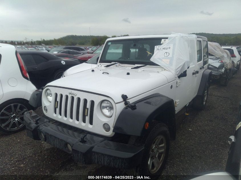 2016 JEEP WRANGLER UNLIMITED SPORT RHD - 1C4BJWKG9GL280920