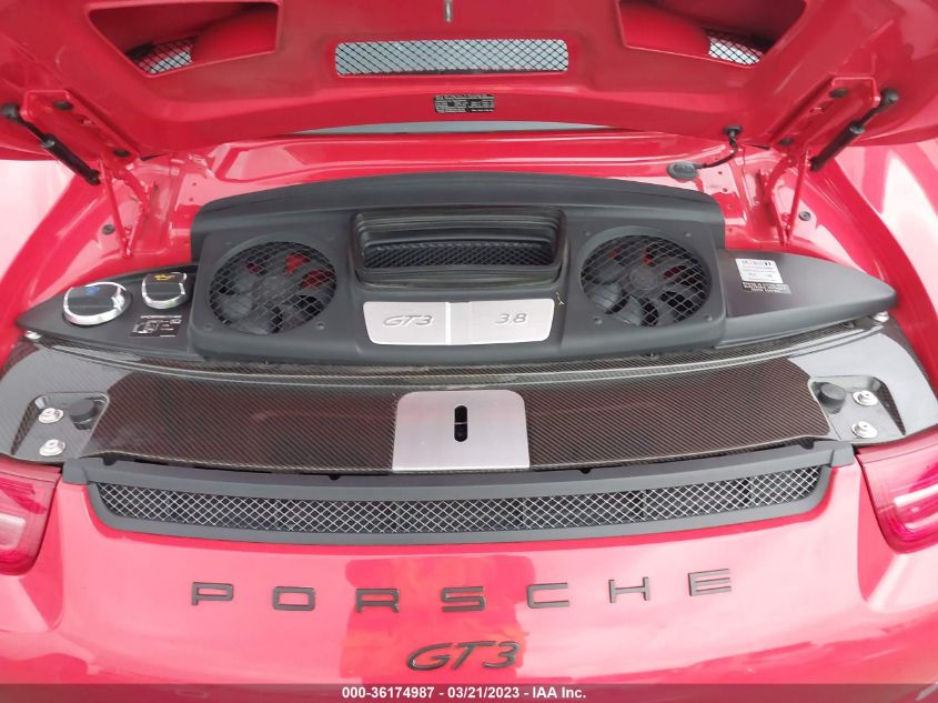 2014 PORSCHE 911 GT3 - WP0AC2A94ES183273