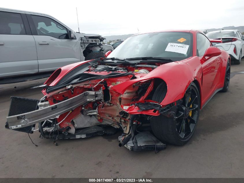 2014 PORSCHE 911 GT3 - WP0AC2A94ES183273