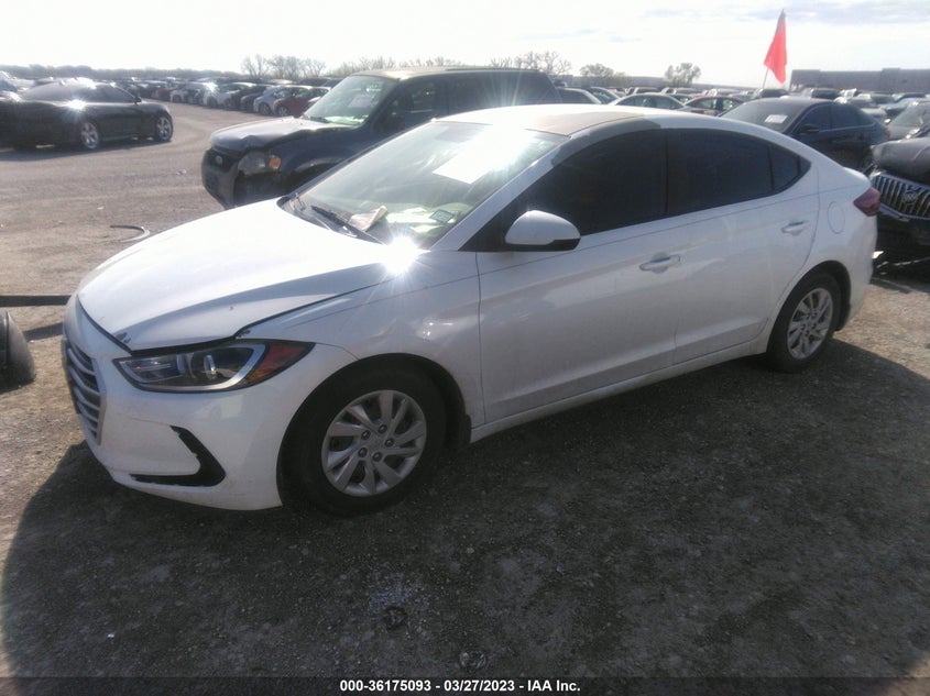 VIN 5NPD74LF2HH068299 2017 HYUNDAI ELANTRA SE