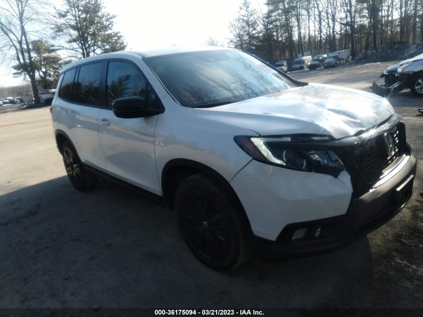 2021 HONDA PASSPORT SPORT - 5FNYF8H22MB034342
