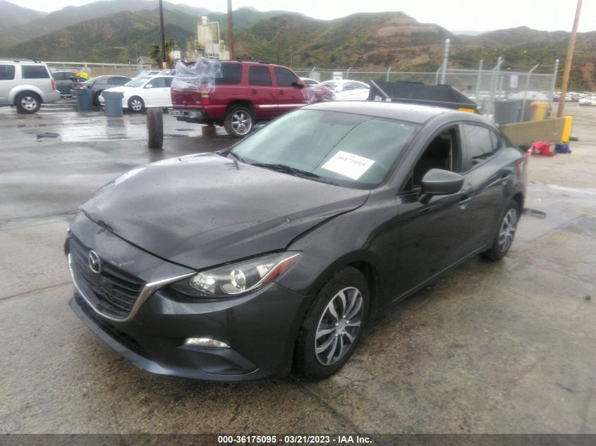 2015 MAZDA MAZDA3 I SPORT - JM1BM1U70F1258676