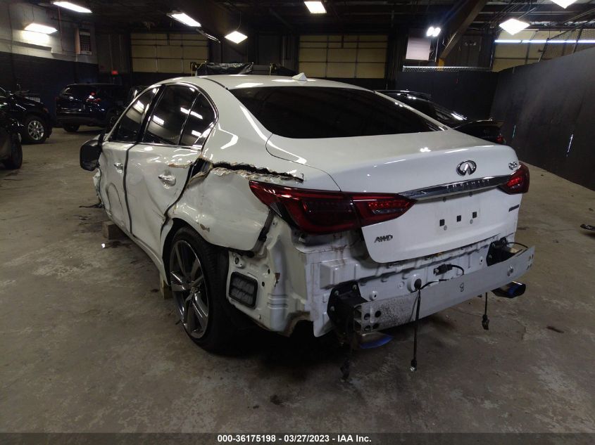 2019 INFINITI Q50 3.0T SIGNATURE EDITION - JN1EV7AR9KM591134