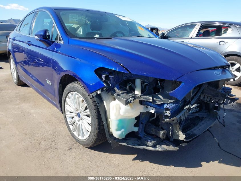 2014 FORD FUSION ENERGI SE LUXURY - 3FA6P0PU5ER357332