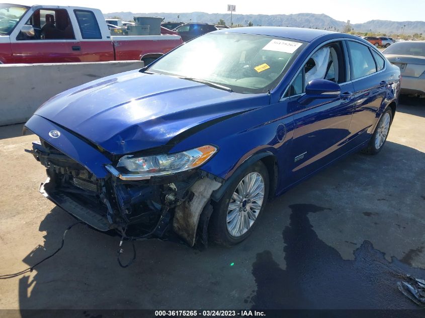 2014 FORD FUSION ENERGI SE LUXURY - 3FA6P0PU5ER357332