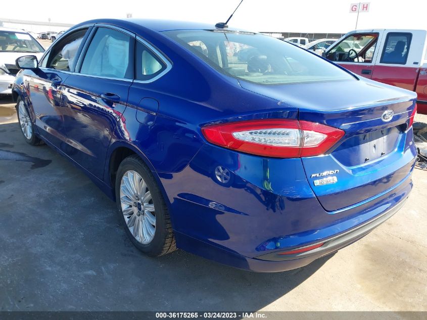 2014 FORD FUSION ENERGI SE LUXURY - 3FA6P0PU5ER357332