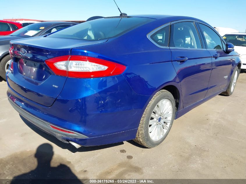 2014 FORD FUSION ENERGI SE LUXURY - 3FA6P0PU5ER357332