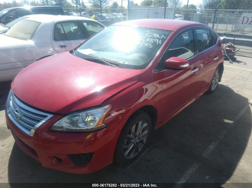 2015 NISSAN SENTRA SR - 3N1AB7AP7FY264594