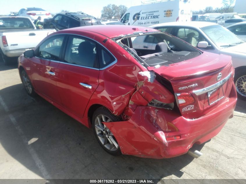 2015 NISSAN SENTRA SR - 3N1AB7AP7FY264594