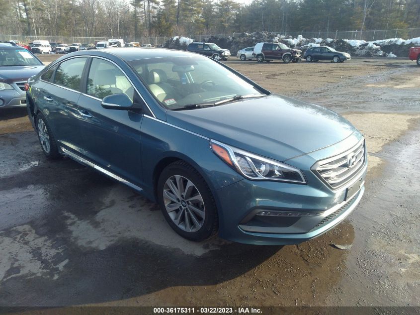 2015 HYUNDAI SONATA 2.4L SPORT - 5NPE34AF8FH090369