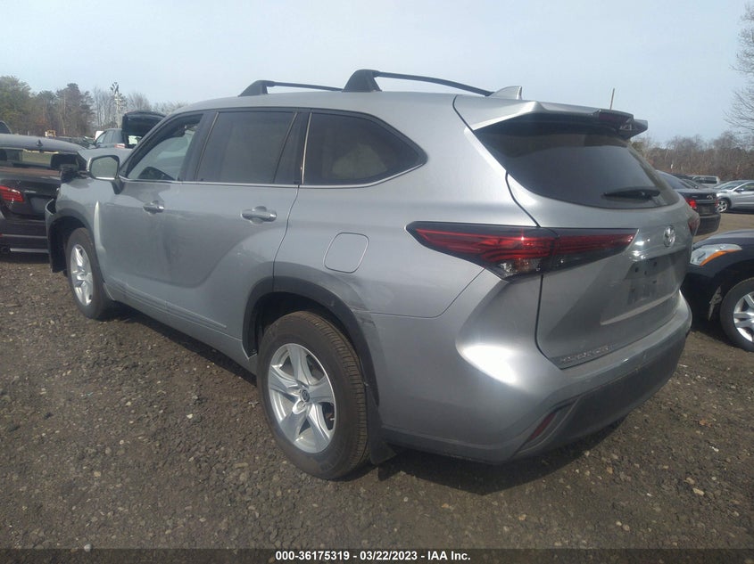 VIN 5TDBZRBH4MS057861 2021 TOYOTA HIGHLANDER L/LE