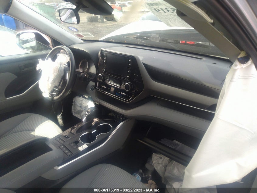 VIN 5TDBZRBH4MS057861 2021 TOYOTA HIGHLANDER L/LE