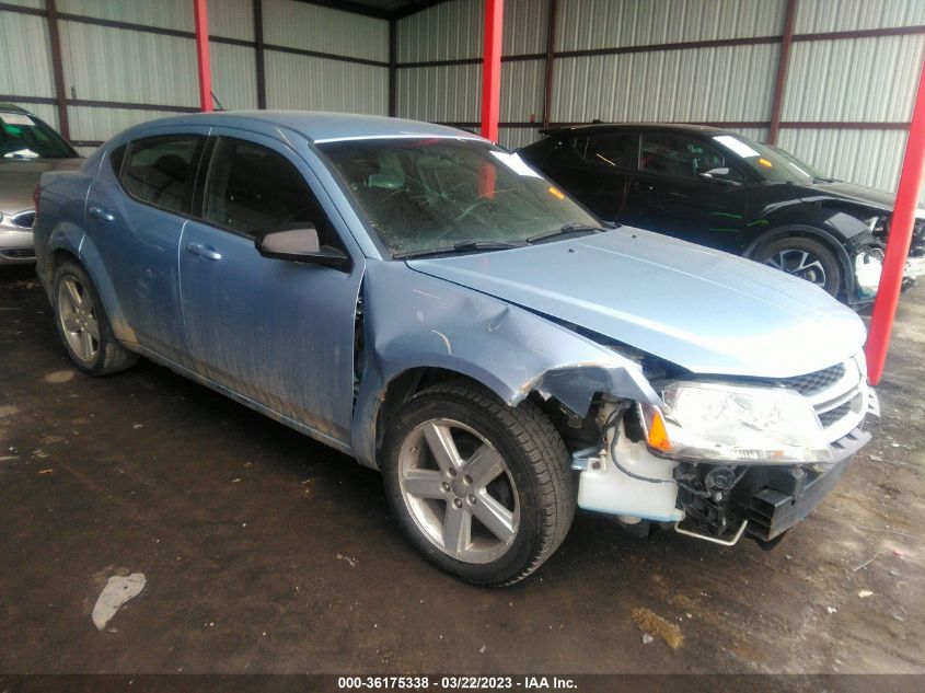 2013 DODGE AVENGER SE - 1C3CDZAB2DN626619