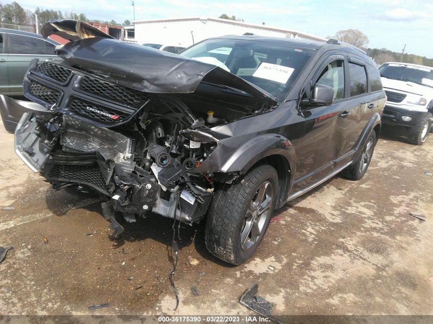 VIN 3C4PDCGG7HT539463 2017 DODGE JOURNEY CROSSROAD PLUS