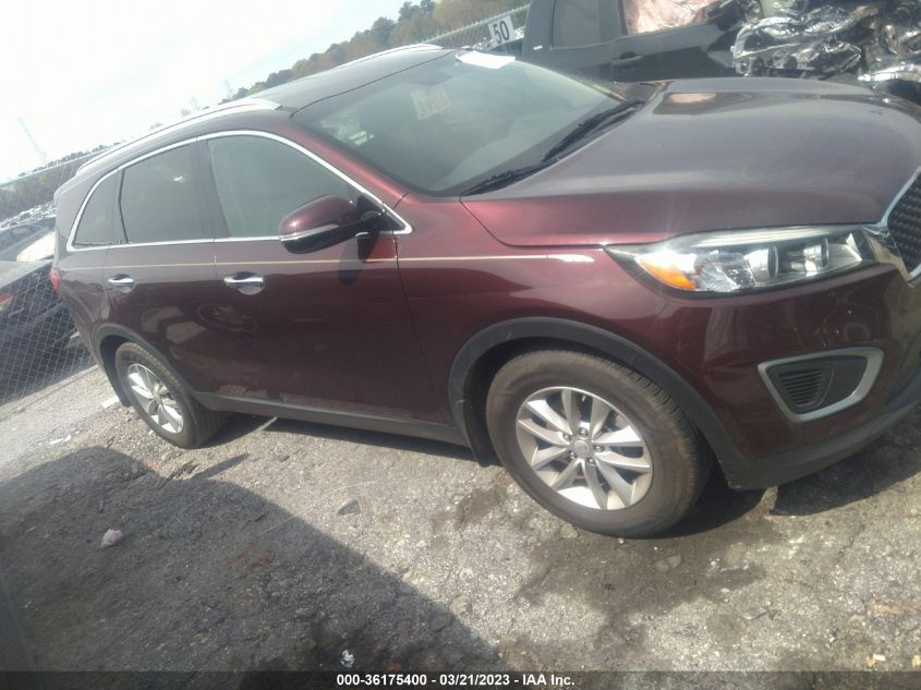 2017 KIA SORENTO LX V6 - 5XYPG4A51HG201519