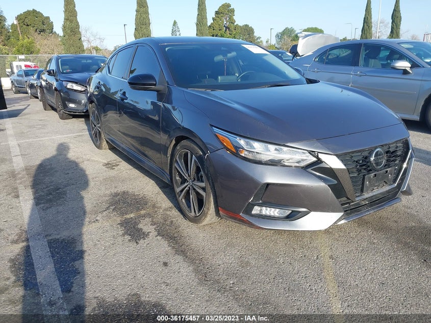 VIN 3N1AB8DV1MY291867 2021 NISSAN SENTRA SR