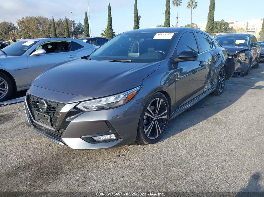 VIN 3N1AB8DV1MY291867 2021 NISSAN SENTRA SR