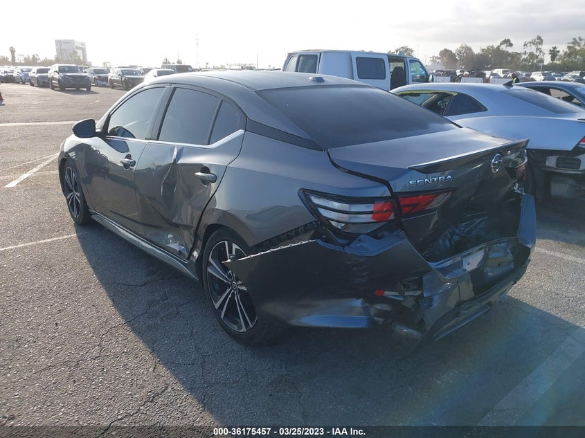 VIN 3N1AB8DV1MY291867 2021 NISSAN SENTRA SR