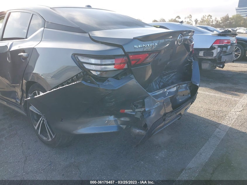 VIN 3N1AB8DV1MY291867 2021 NISSAN SENTRA SR