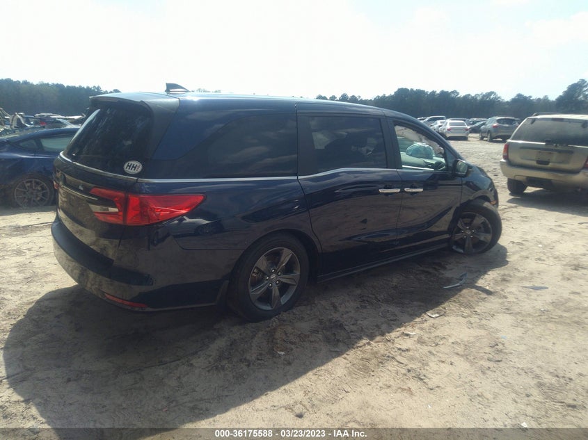 VIN 5FNRL6H58NB013850 2022 HONDA ODYSSEY EX