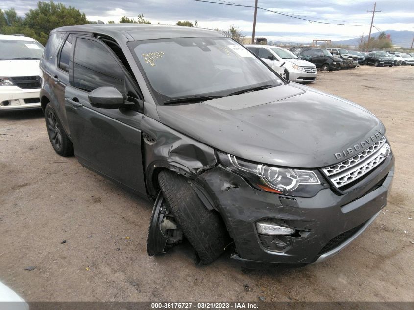 SALCR2FX3KH811727 LAND ROVER DISCOVERY SPORT HSE/LANDMARK 2019